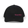 Trucker Cap — "BroncoBabe" Pink Embroidered Snapback